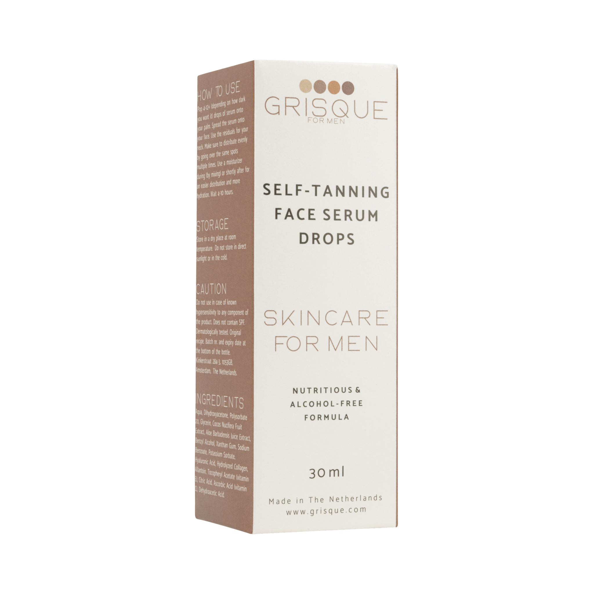 Self - Tanning Face Serum Drops - Grisque